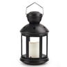 BRIGHT ZEAL Vintage HEXAGON Candle Lantern with LED Flickering Flameless Candles
